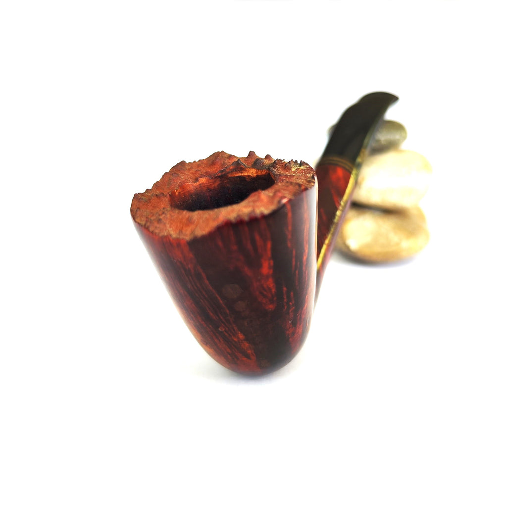 Chacom Grand Cru (4) Freehand Bent Dublin Estate pipe - Designed by Pierre Morel