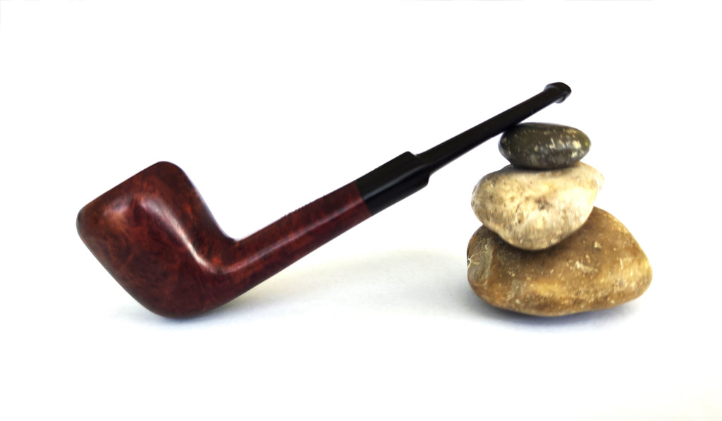Jeantet Fleuron Smooth Oval Shank Acorn Estate Pipe - Unsmoked NOS