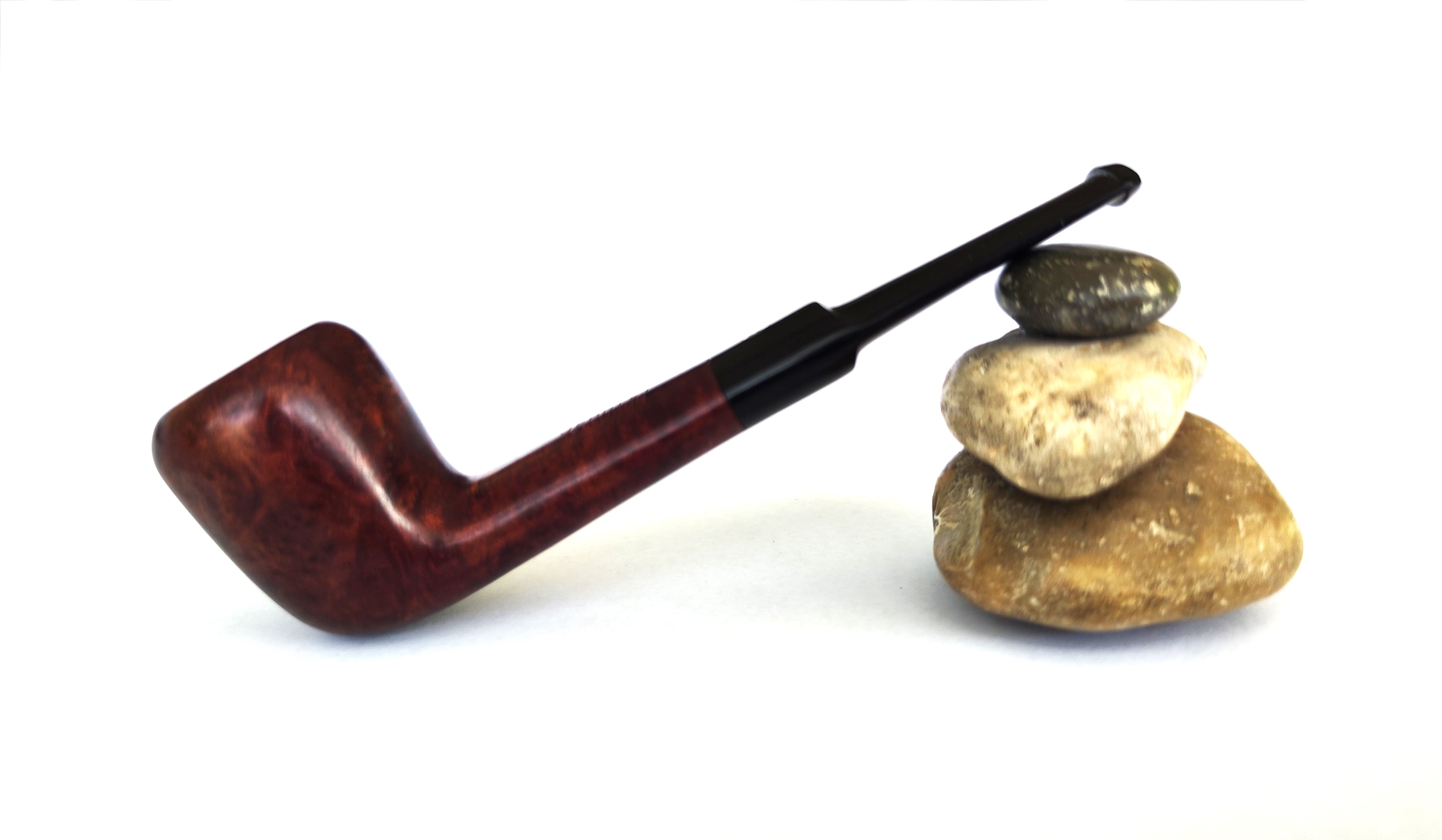 Jeantet Fleuron Smooth Oval Shank Acorn Estate Pipe - Unsmoked NOS