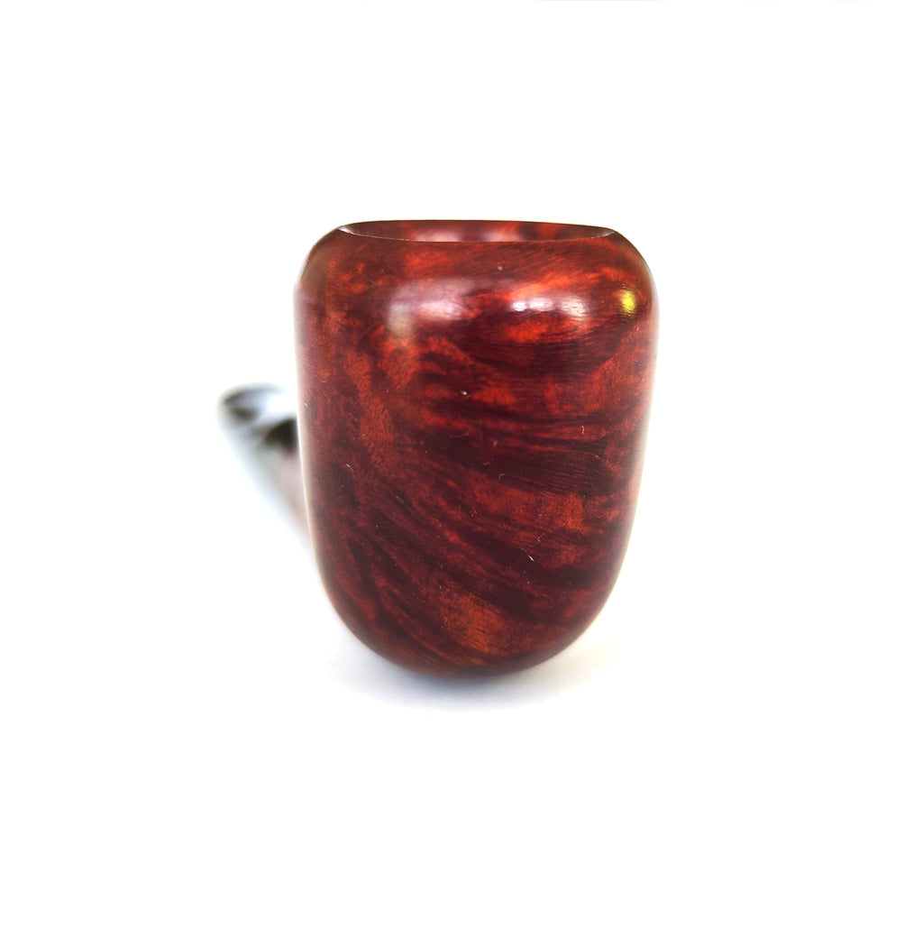 Jeantet Fleuron Smooth Oval Shank Acorn Estate Pipe - Unsmoked NOS