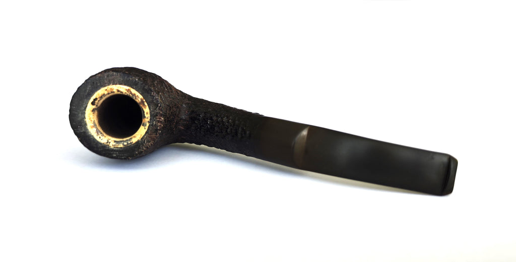 Kilimanjaro (104) Meerschaum-Lined Giant Bent Billiard Estate Pipe