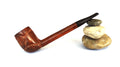 Vintage Shalom Israel Rough Carved Canadian Estate Pipe