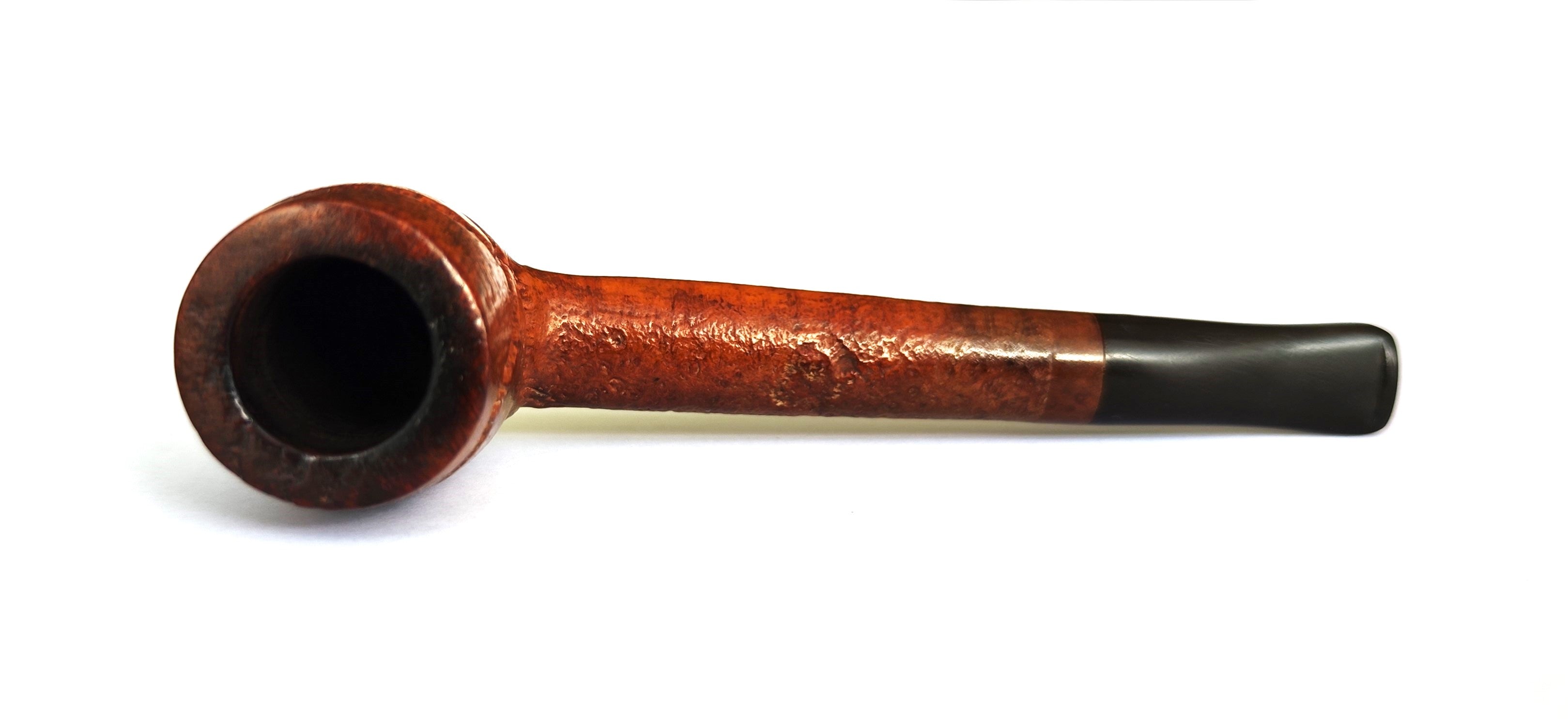 Vintage Shalom Israel Rough Carved Canadian Estate Pipe