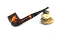 Jeantet Carved Deers Sandblast Billiard Estate Pipe