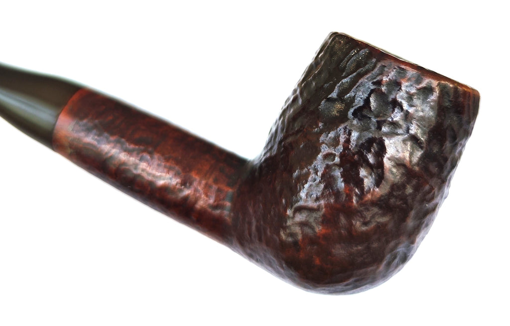 Vintage Peterson's Shamrock (X105) Sandblast Billiard Estate Pipe