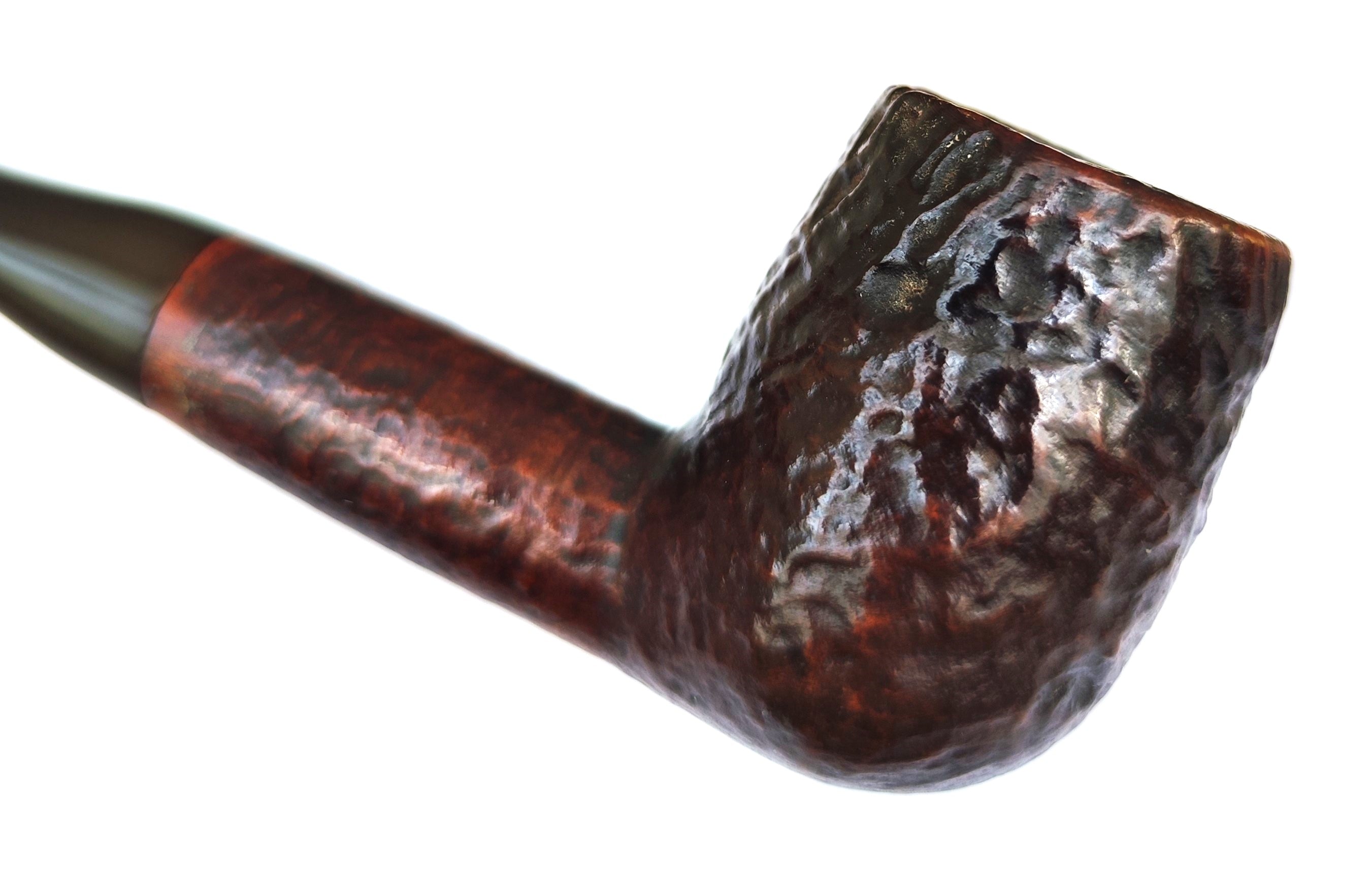 Vintage Peterson's Shamrock (X105) Sandblast Billiard Estate Pipe