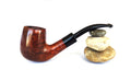 The Tinder Box "Verona" (805) Smooth Bent Billiard Estate Pipe by Mauro Armellini