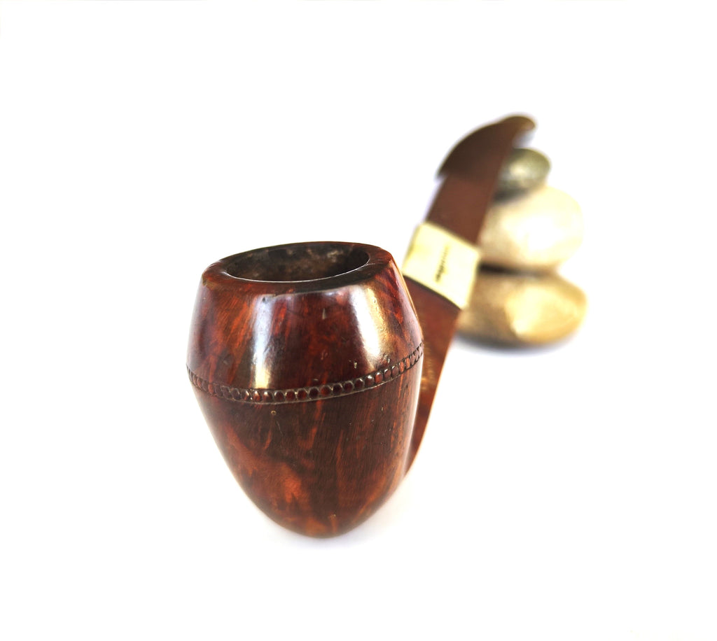 Antique L'Imbouchable Brevetée S.G.D.G. Bent Bulldog Estate Pipe