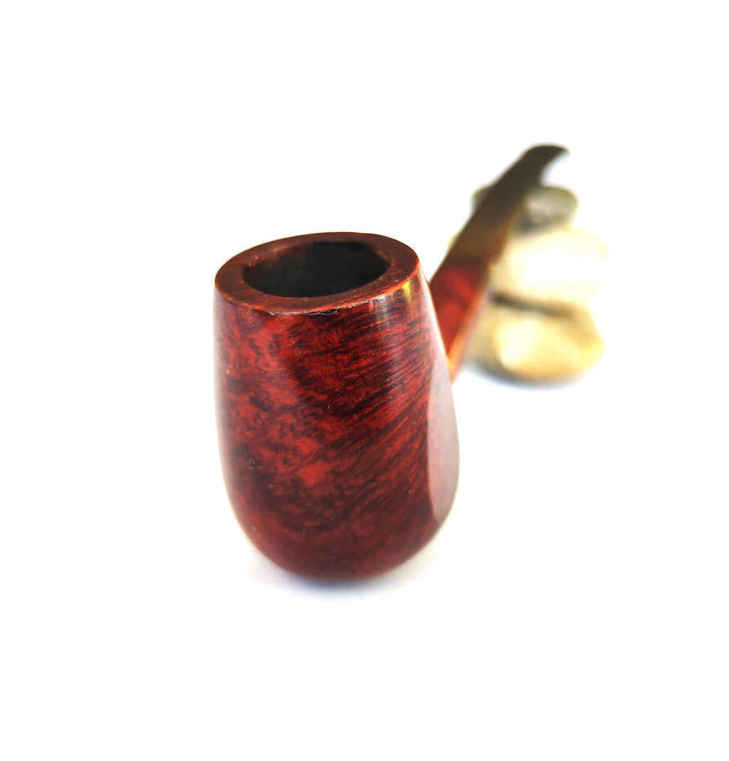 Barbarino Paneled Bent Brandy Estate Pipe