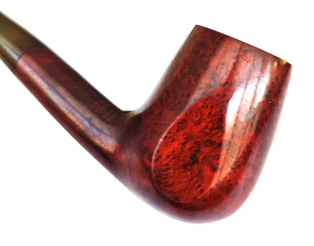 Barbarino Paneled Bent Brandy Estate Pipe