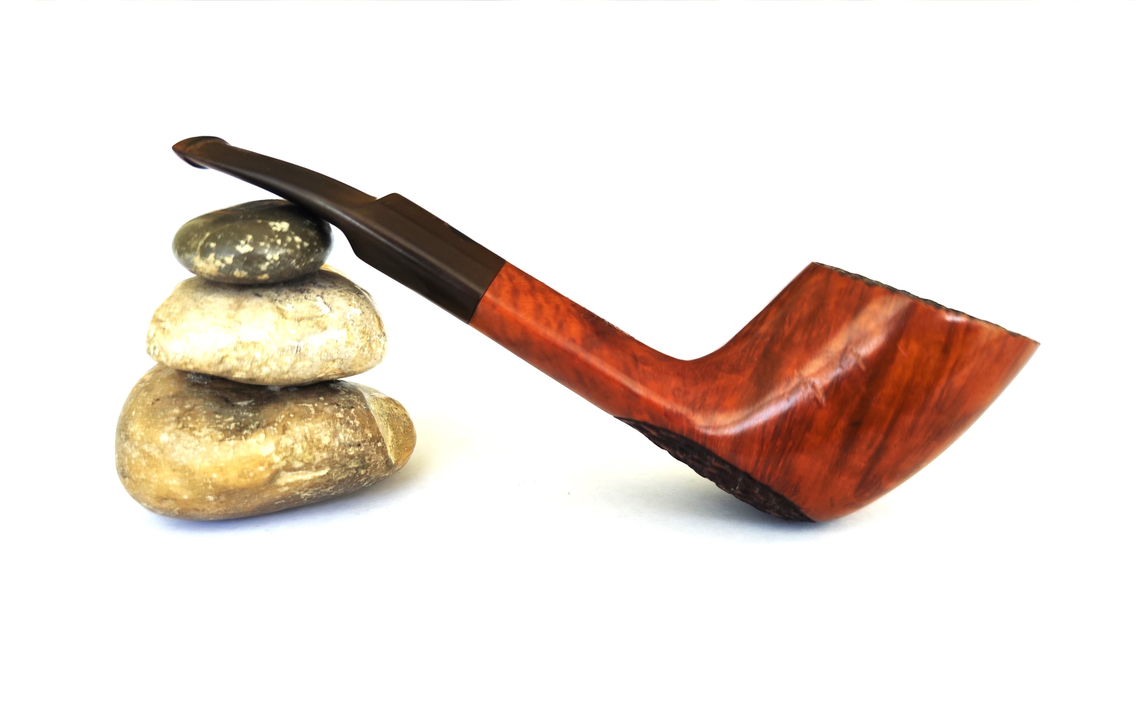 Butz-Choquin "Maître Pipier" Fait Main – Smooth Freehand Scoop Estate Pipe