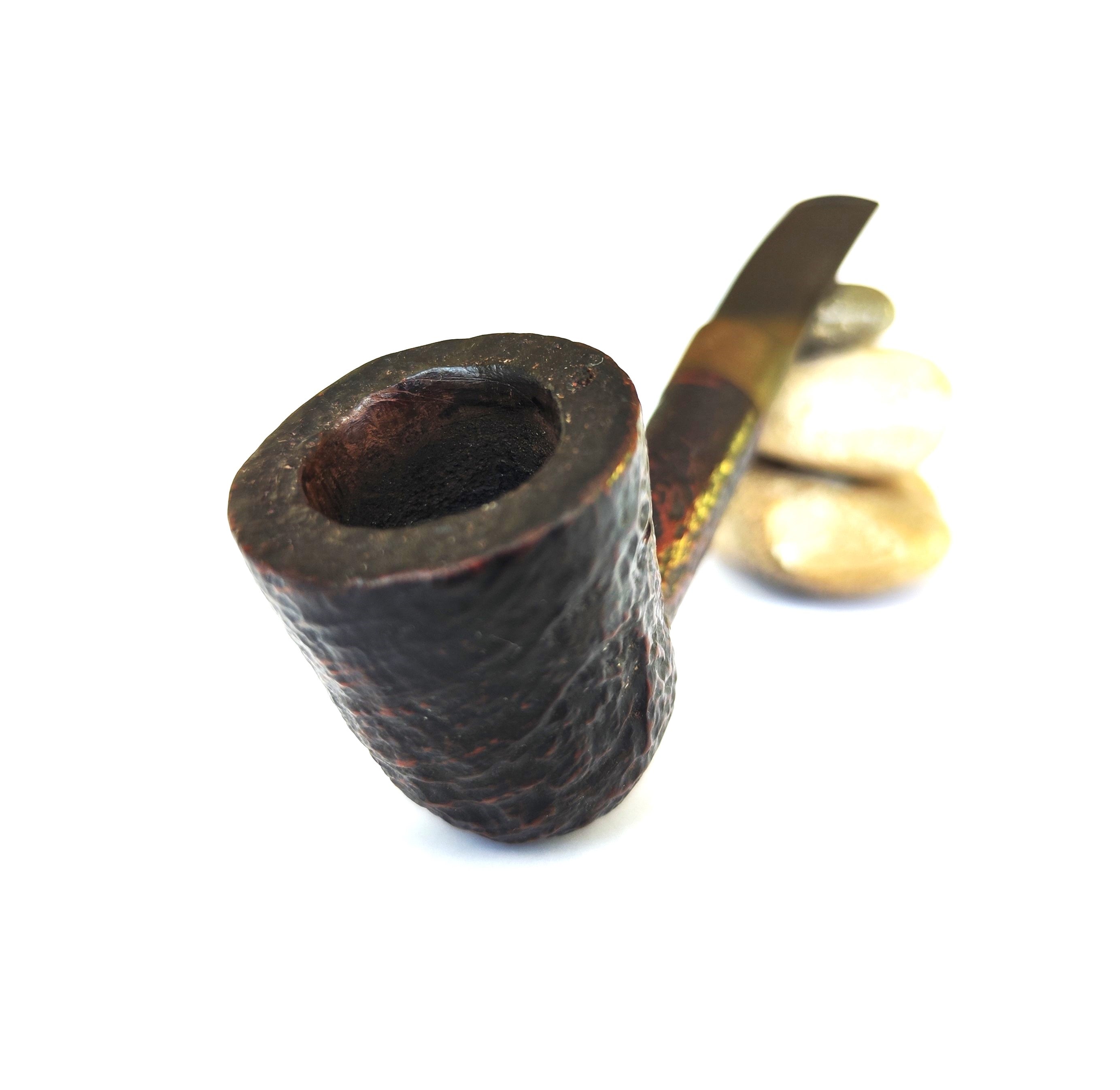 Parker of London (801) Saddle Sandblast Dublin Estate Pipe