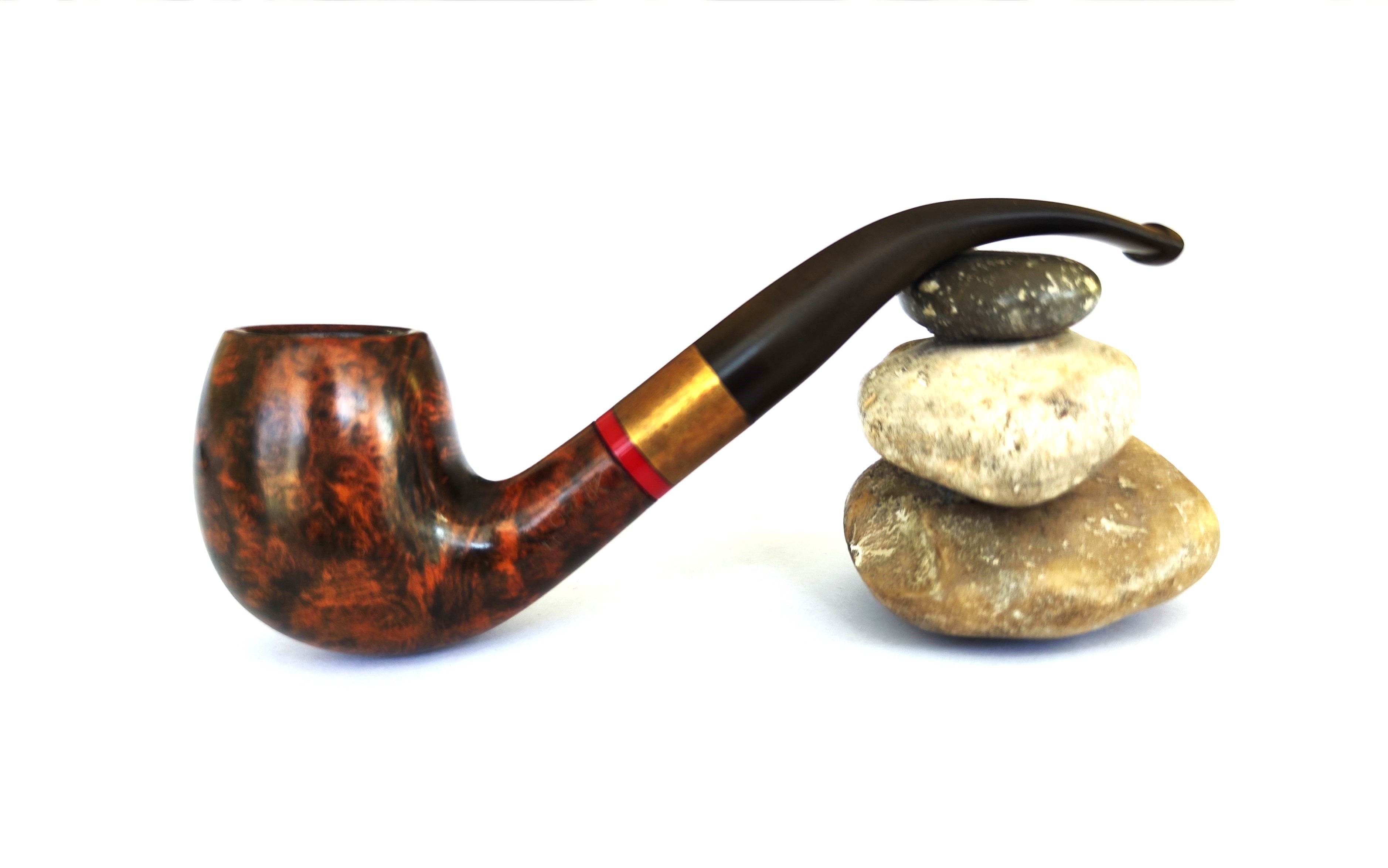 Vintage Orlik "London Made" Bent Billiard Estate Pipe