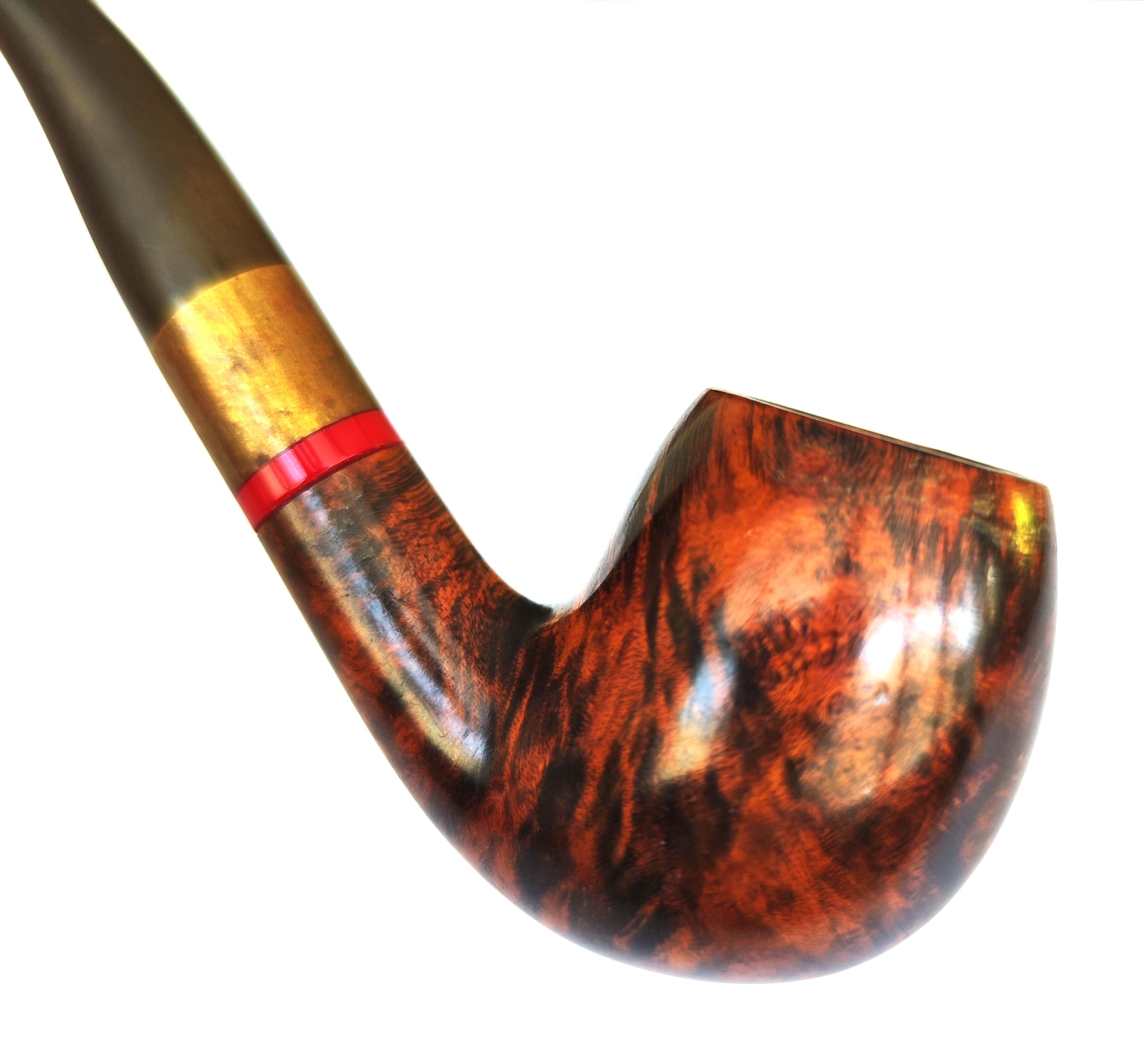 Vintage Orlik "London Made" Bent Billiard Estate Pipe