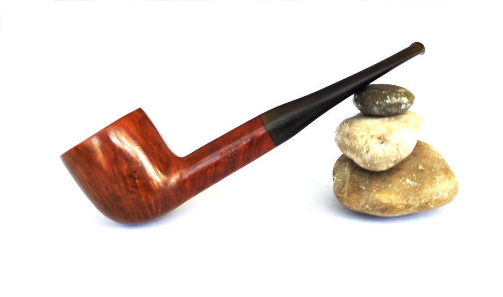 Shalom De Luxe – Century Old Mediterranean Briar Pot Estate Pipe