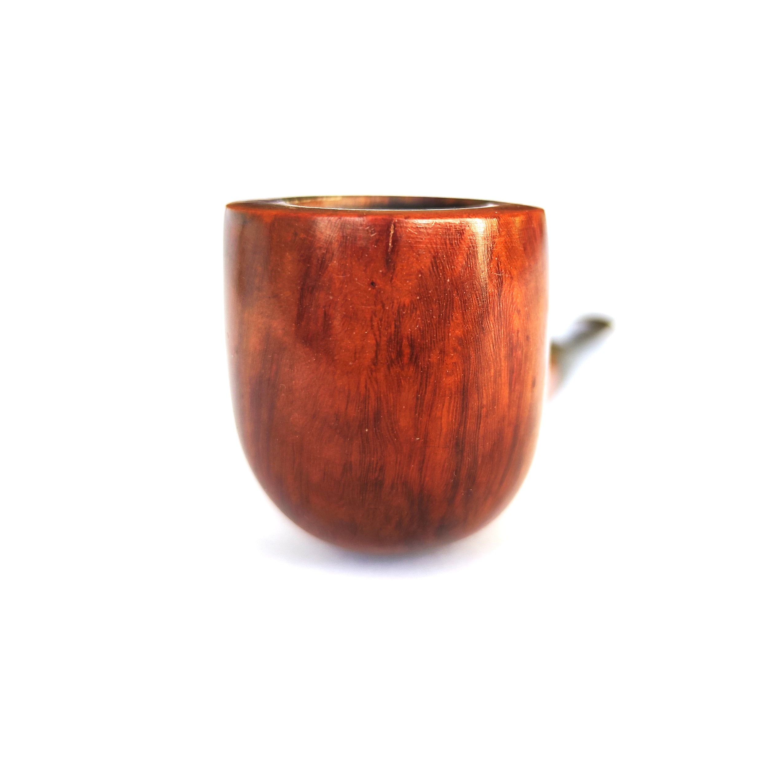 Shalom De Luxe – Century Old Mediterranean Briar Pot Estate Pipe