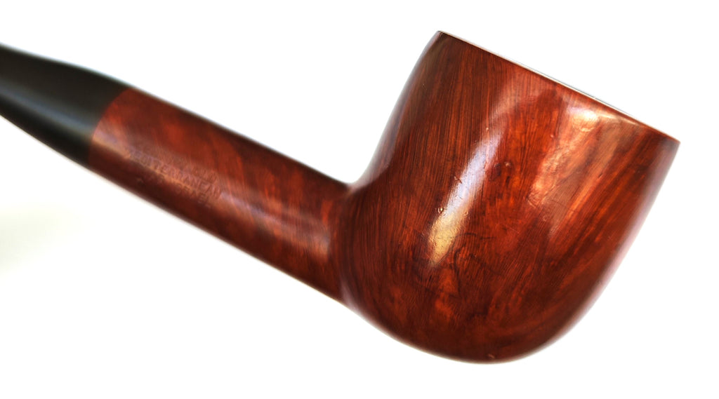 Shalom De Luxe – Century Old Mediterranean Briar Pot Estate Pipe