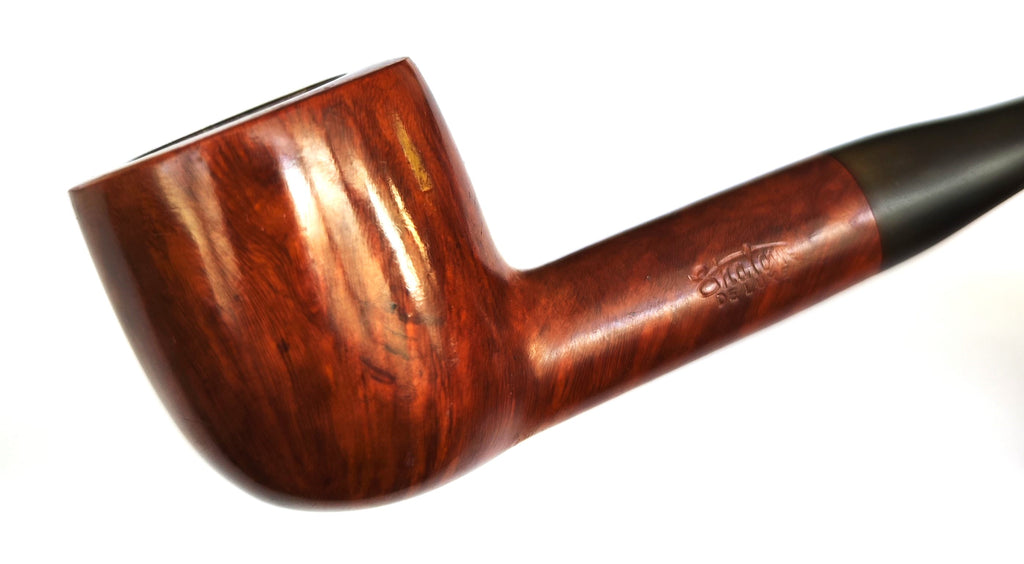 Shalom De Luxe – Century Old Mediterranean Briar Pot Estate Pipe