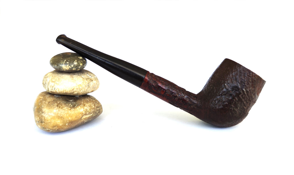 Archway Made in England (X23) Sandblast Large Billiard Estate Pipe (By Orlik)