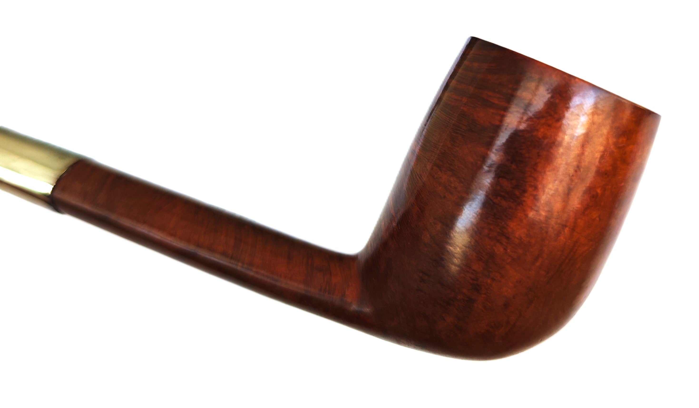 Antique G.F.B. Genuine French Briar Long Oval Shank Billiard Estate Pipe