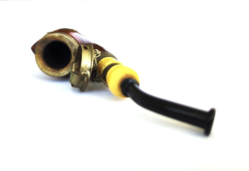 Vintage Bruyere Garantie Tyrolean Hunter Estate Pipe with Wind Cap