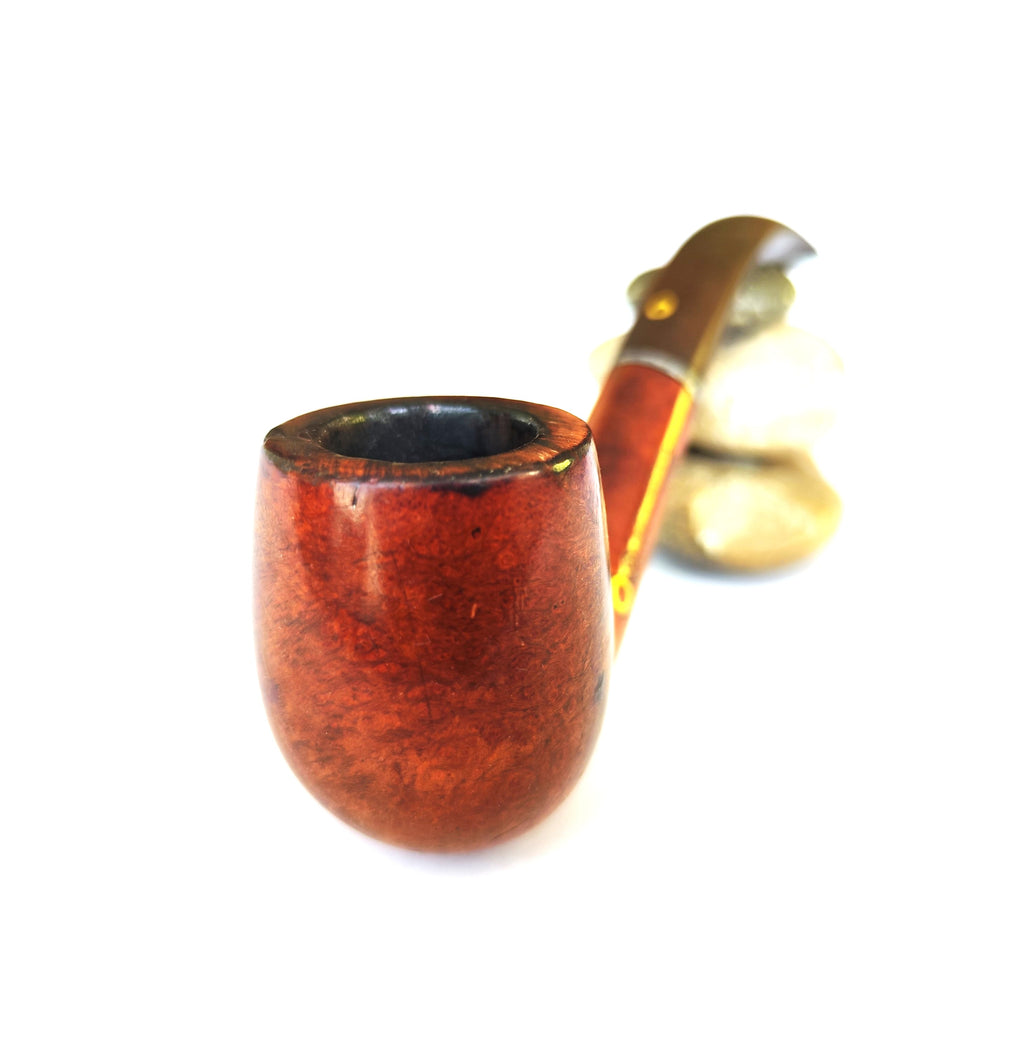 1930s KBB Yello-Bole Imperial (8114) – Virgin Bruyere Bent Billiard Estate Pipe