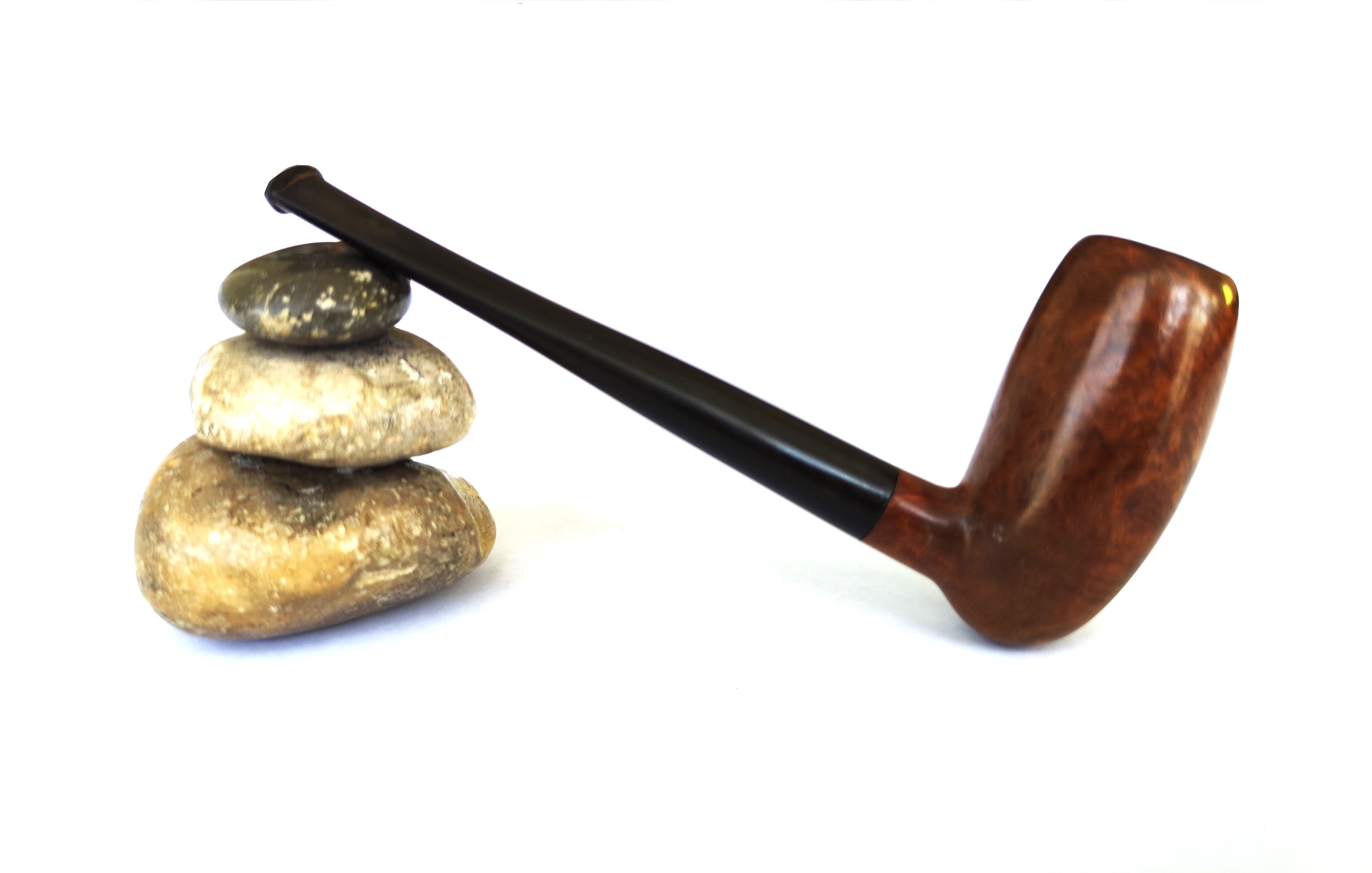 Unbranded Short Shank Slim Chimney Acorn Estate Pipe