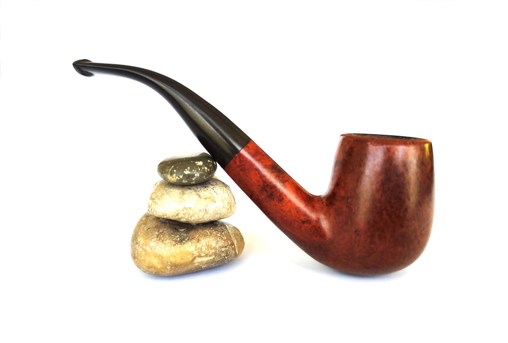 CRAILCO (2652) Extra-Large Bent Billiard Estate Pipe