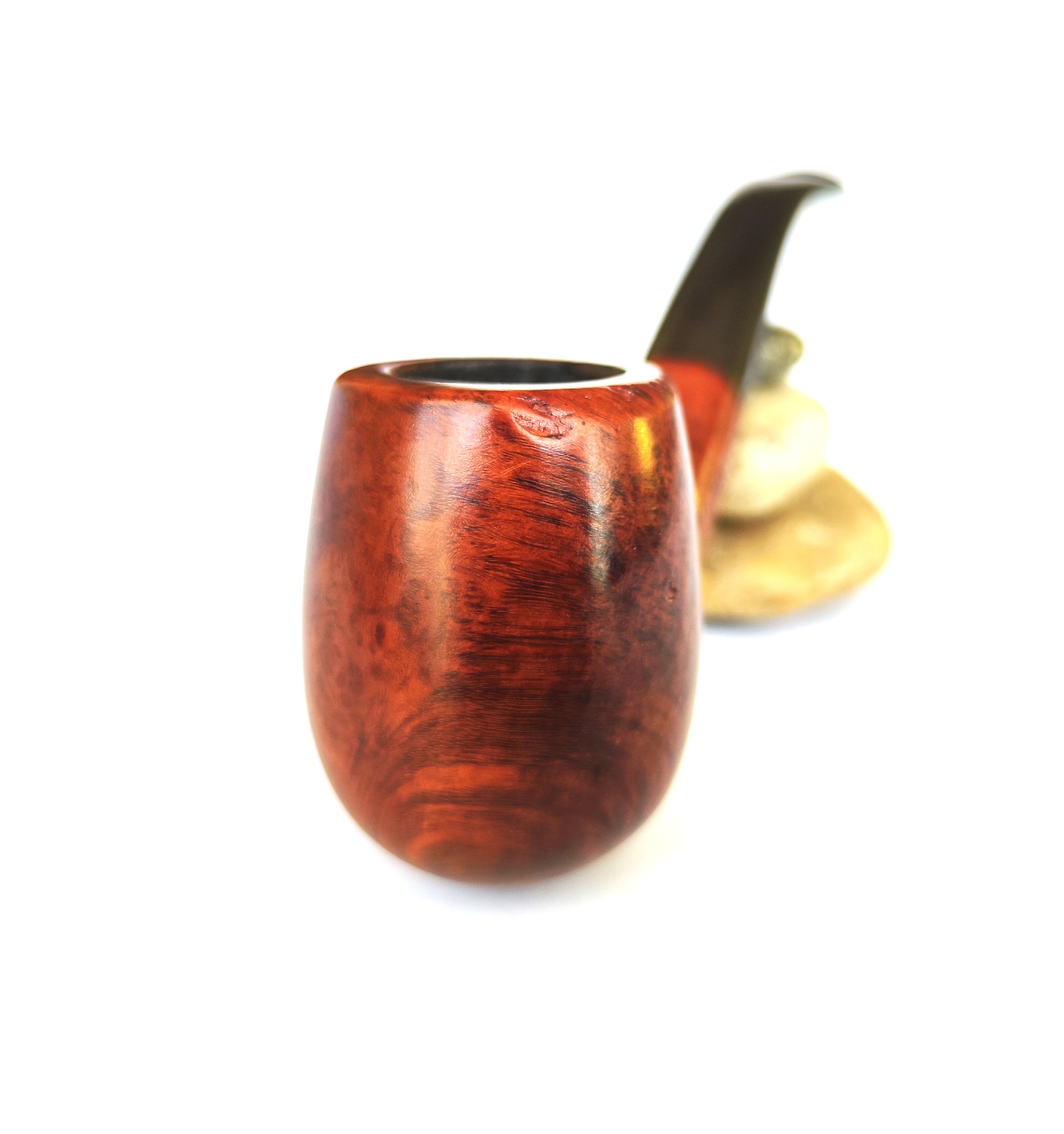 CRAILCO (2652) Extra-Large Bent Billiard Estate Pipe