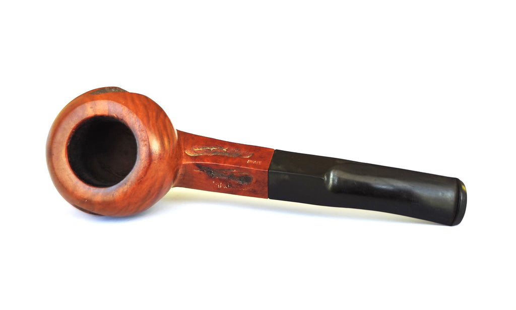  Majorca Rough Carved Squat Bent Bulldog Estate Pipe – Made in Spain