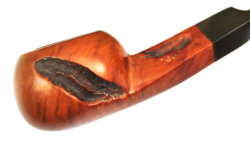  Majorca Rough Carved Squat Bent Bulldog Estate Pipe – Made in Spain