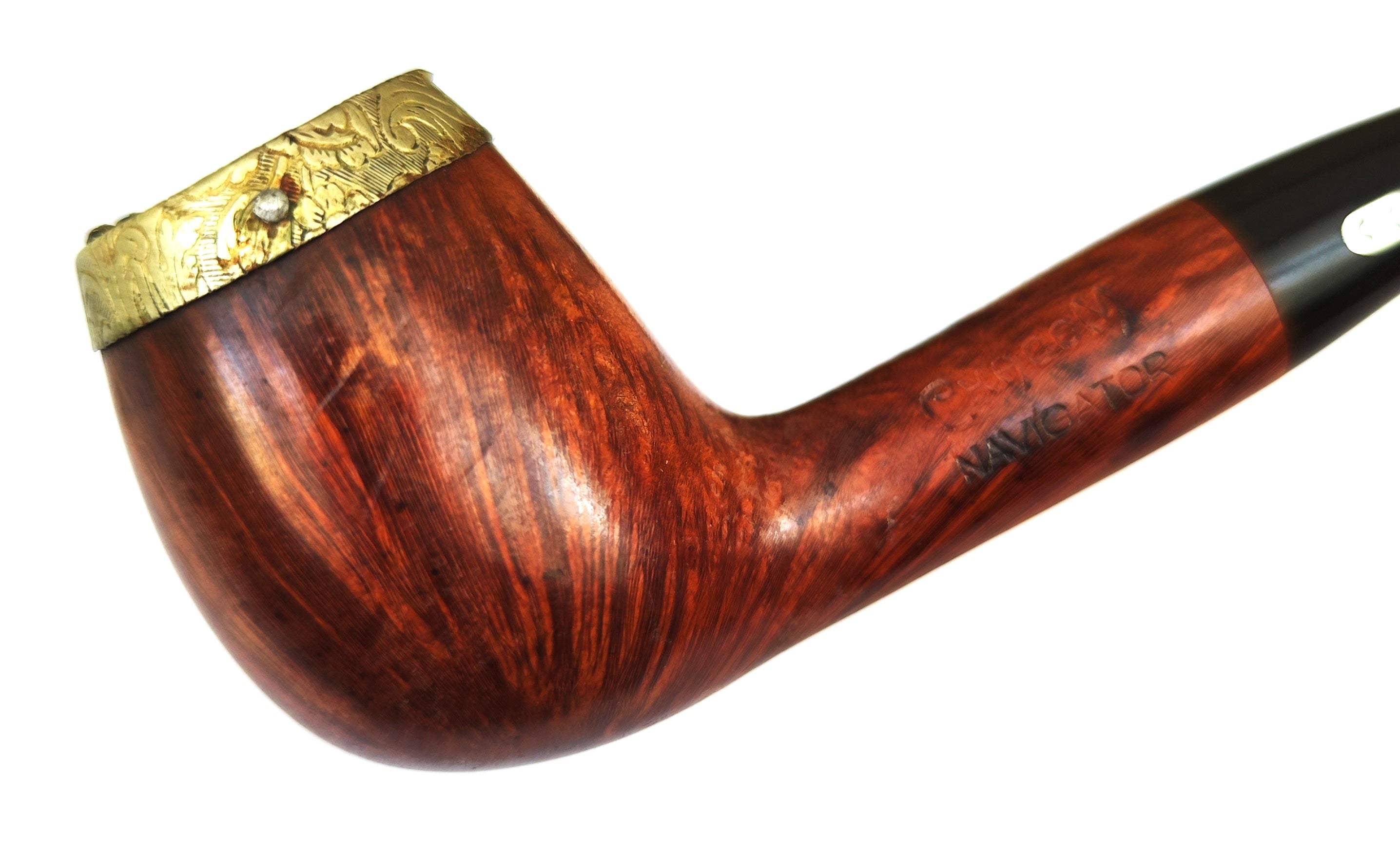 Chacom Navigator (861) – Slightly Bent Egg Estate Pipe
